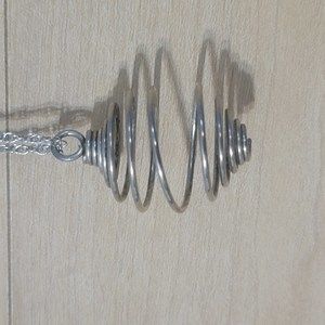 Necklace Charm | Gem Orb Holder | Coil